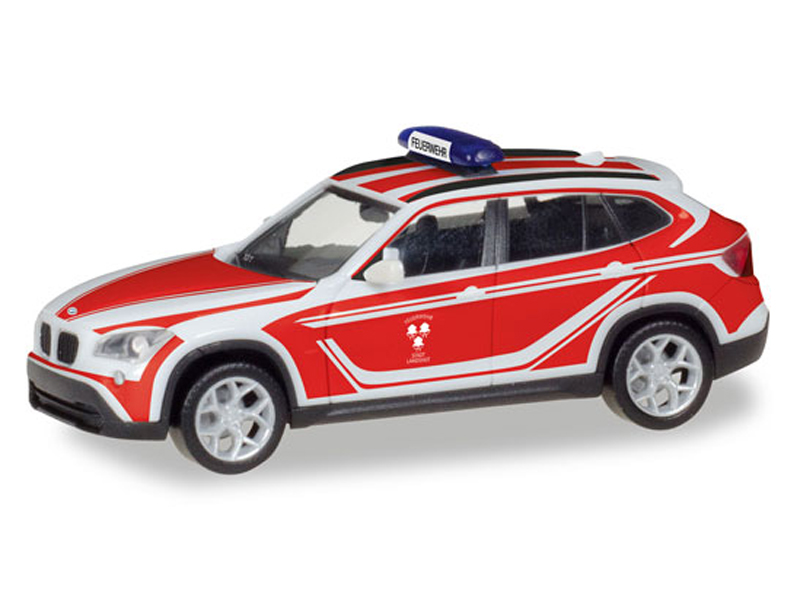 BMW X1 hasiči Landshut Herpa 093552
