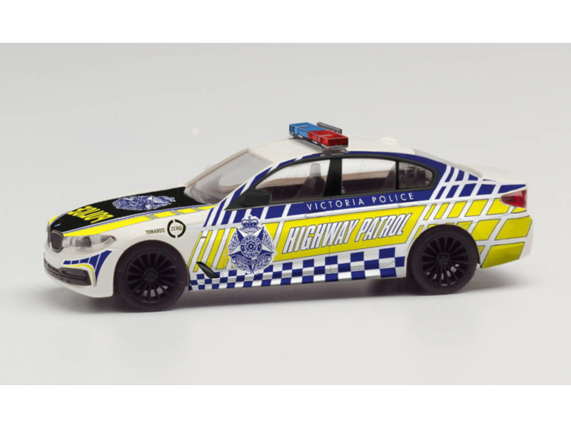 BMW 5 Limousine Victoria Police Herpa 095655