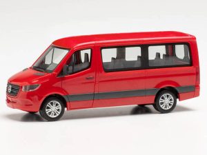 MB Sprinter 2018 Bus FD červený Herpa 096478