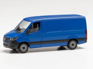 MB Sprinter 2018 Kasten FD modrý Herpa 096485