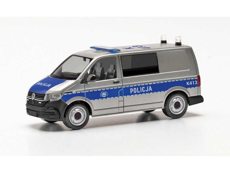 VW T 6.1 Policija Polen Herpa 097109