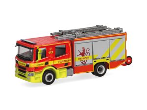 Scania Crewcab CP28 HLF hasiči Ratingen Herpa 098434