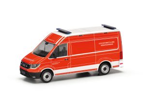 MAN TGE skříň hasiči Porsche Stuttgart Herpa 098540