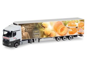 MB A 2011 SteamSpace chladící návěs Zentis Herpa 308878