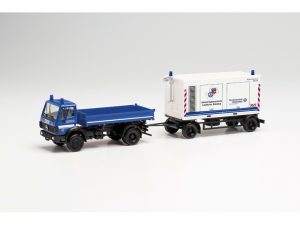 MB SK 1988 sklápěč s přívěsem THW Herpa 315050