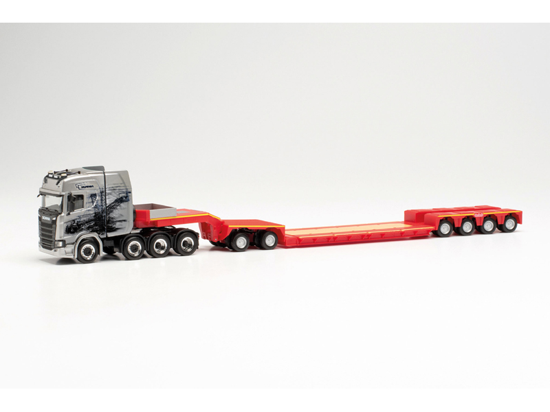 Scania CS 20 hlubinový návěs Esser Schwertransport Herpa 315159