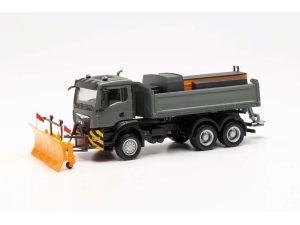 MAN TGS NN šedý zimní údržba Herpa 315388