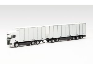 Scania CR 20 s přívěsem bílý Herpa 315517