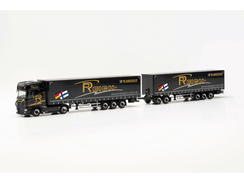 Scania CS 20 HD plachta s vlekem Philipp Reich Herpa 316422