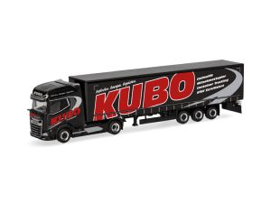 DAF XG+ plachtový návěs KUBO Herpa 318068