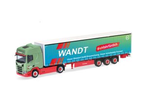 Scania CR 20 HD plachtový návěs Wandt/BGL Herpa 318600