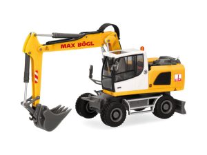 mobilní bagr Liebherr A920 Max Bögl Herpa 318617