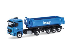 MB Arocs výsypný návěs Knauf Herpa 319096