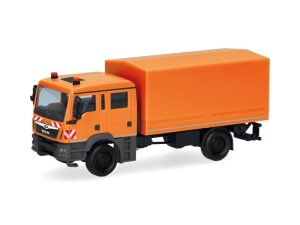 MAN TGM víceúčelové vozidlo oranžové Herpa 319300