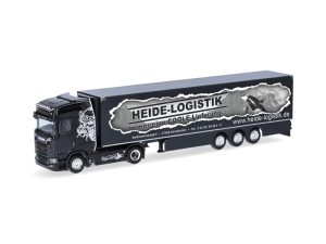 Scania CS 20 HD chladírenský návěs Heide Logistik Herpa 319386