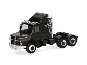 Scania Hauber 142 tahač černý Herpa 319416