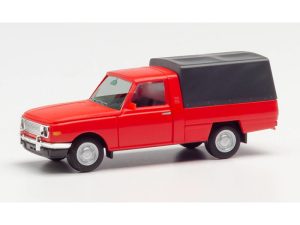 Wartburg 353 1966 s plachto červený Herpa 420952