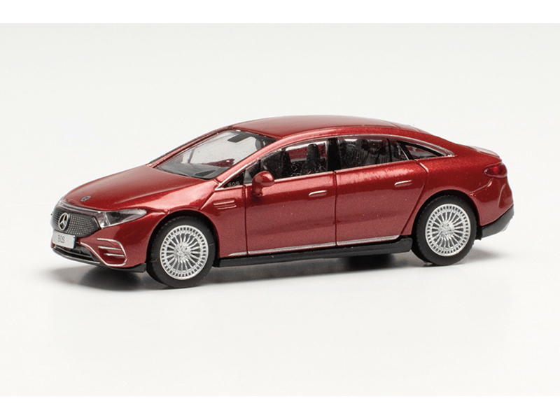 Mercedes EQ EQS červená metalíza Herpa 430944