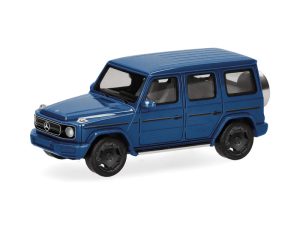 MB G580 EQ modrá metalíza Herpa 431194