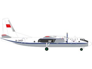 Xian Y-7 – B-3457 CAAC Airlines Herpa 573016