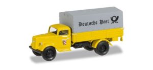 Opel Blitz s plachtou Deutsche Post Nürnberg Herpa 745376