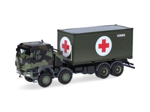Iveco Trakker 8x8 s kontejnerem Rotes Kreuz Herpa 747219