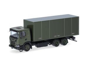 Scania XT17 skříň Schwedische Armee Herpa 747226