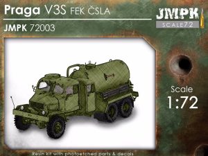 Praga V3S FEK ČSLA stavebnice JMPK 72003K