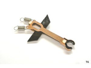 spřáhlo mezi tendr a lokomotivu BR 01, 03, 41 nový typ sada KaModel T6