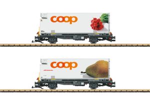 set kontejnerových vozů COOP RhB LGB 45889