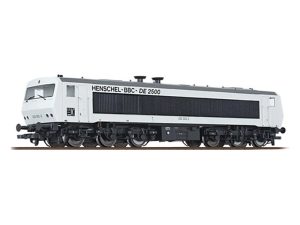 dieselová lokomotiva DE2500 202 002-2 bílá 6-osá DB IV.epocha AC digitální Liliput L132055