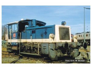 dieselová lokomotiva 332 025-6 DB modrá V.epocha Liliput L162591