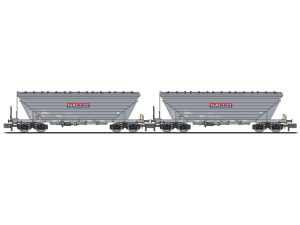 dvojice výsypných vozů Uagpps NACCO Liliput L260229