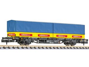 kontejnerový vůz Lgjs 571.1 s výměnnými korbami MOLL Spedition DB IV.epocha Liliput L265224