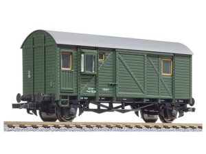 služební vůz k nákladnímu vlaku zelený ÖBB III-IV.epocha Liliput L334611
