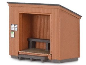 dřevěná čekárna hotový model Liliput L937002