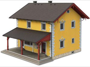 nádraží Fügen hotový model Liliput L937007