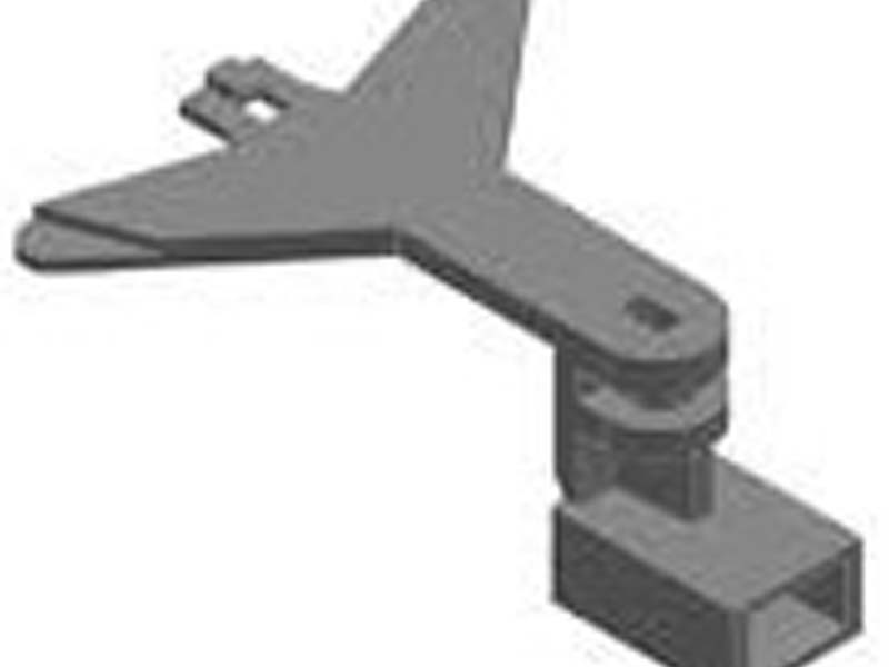 kinematika krátkého spřáhla s šachtou dle NEM typ 3 (2 ks) Liliput L939132