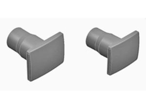 sada hranatých protáhlých nárazníků Liliput L939886