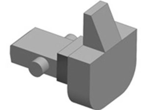 spřáhový hák pro zasunutí do šachty dle NEM 355 (50 ks) Liliput L949116