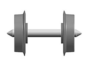 dvojkolí izolované 7,5/14,7 mm 50 ks Liliput L949301