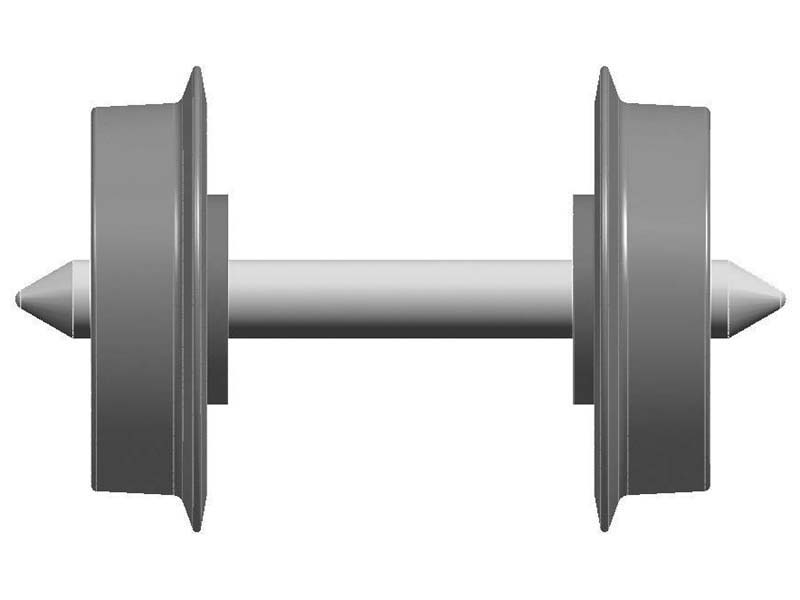 dvojkolí loukoťové izolované 7,5/14,7 mm 1 ks Liliput L949303-ks