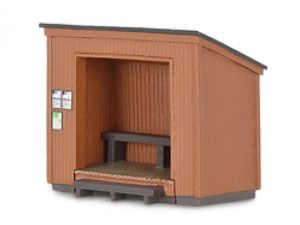 dřevěná čekárna hotový model Liliput L967002