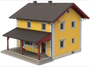 nádraží Fügen hotový model Liliput L967007