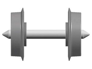 dvojkolí izolované průměr 5,6 mm se sníženým okolkem (1 ks) Liliput L969301-ks