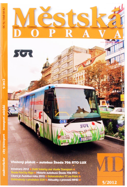Městská doprava 5/2012 Literatura MD1205