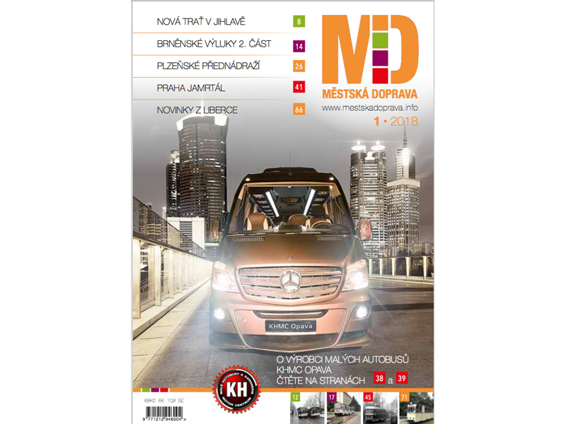 Městská doprava 1/2018 Literatura md1801