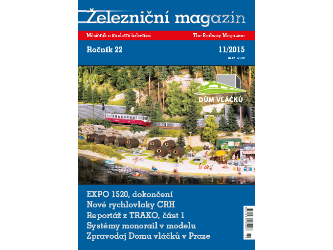 Železniční magazín 11/2015 Literatura zm1511