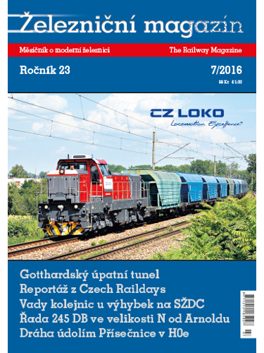 Železniční magazín 7/2016 Literatura zm1607