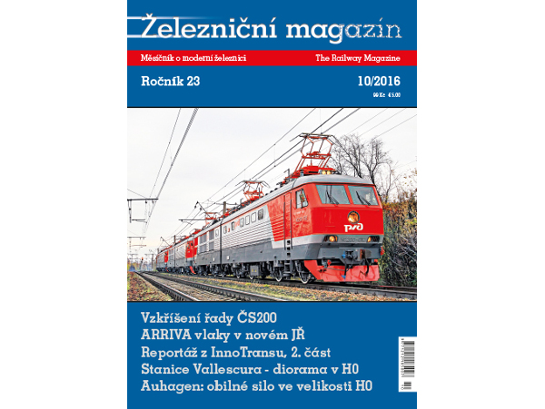 Železniční magazín10/2016 Literatura zm1610
